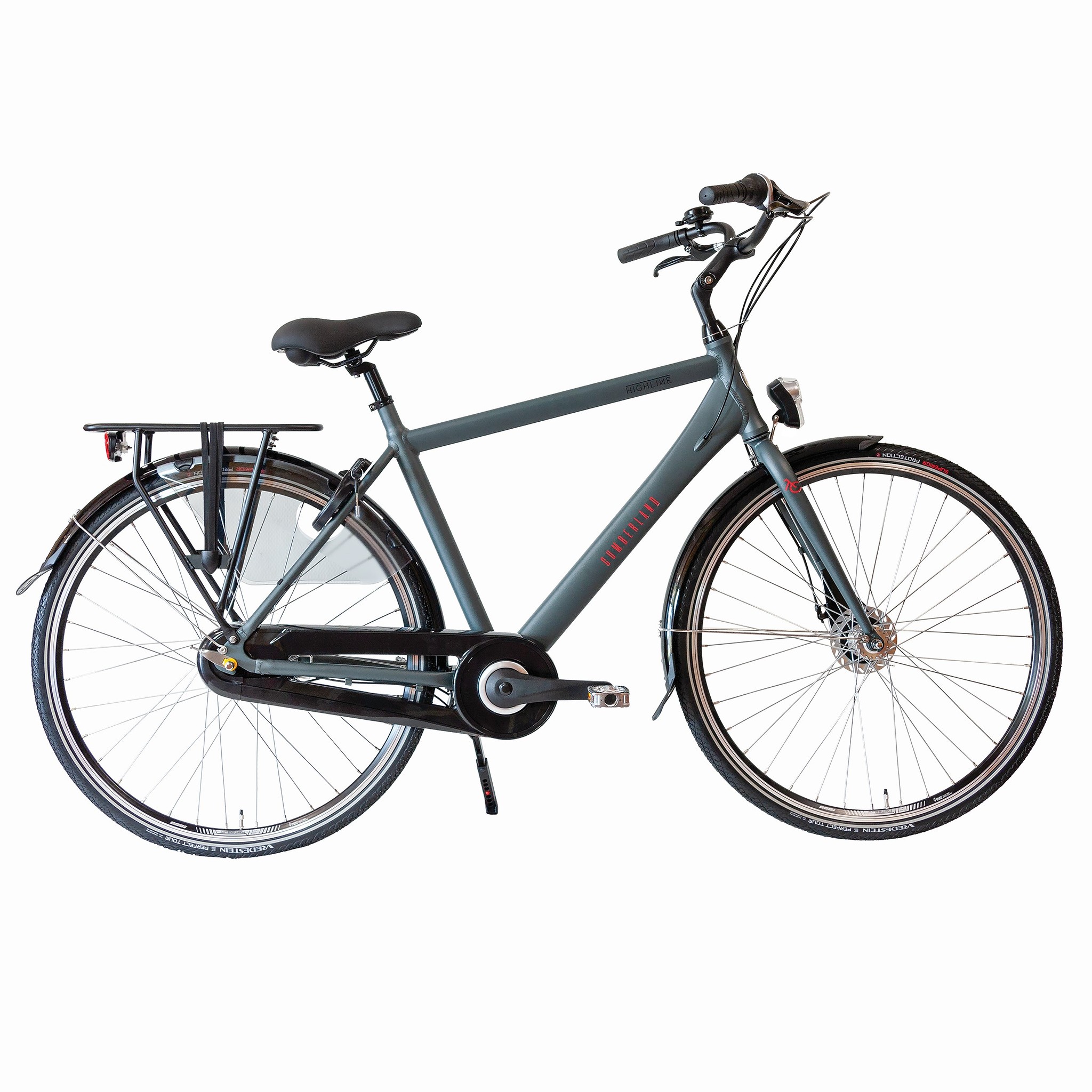 Cumberland Stadsfiets Highline City Nexus 7 Heren mat titaan 54cm Titanium