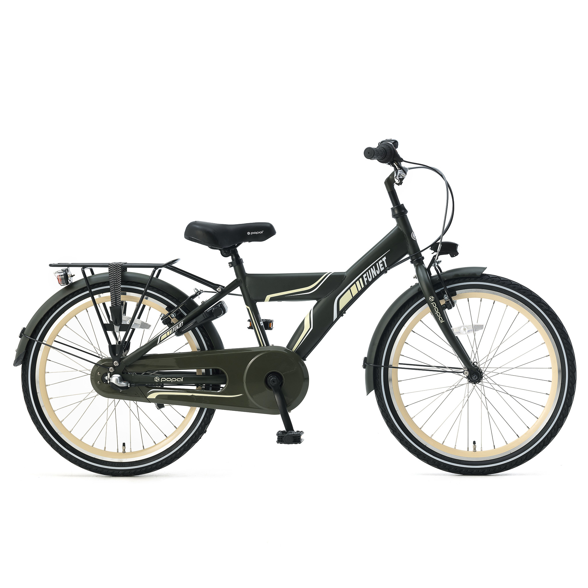 Popal Kinderfiets FunJet 22 inch Groen Groen