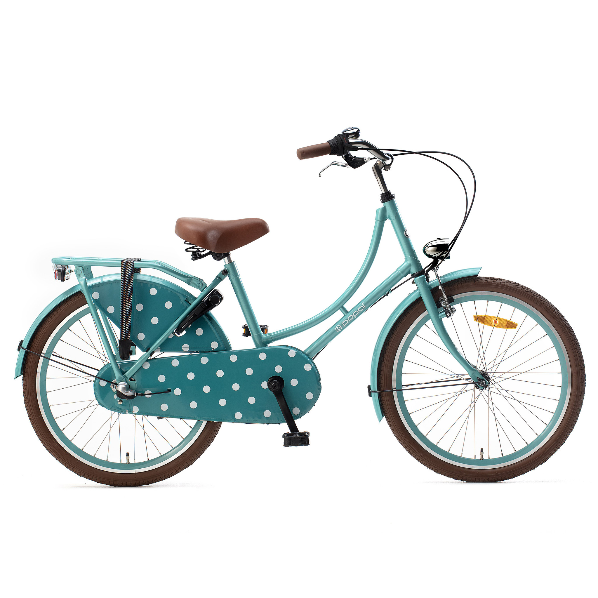 Popal Kinderfiets Omafiets 22 inch Groen Groen