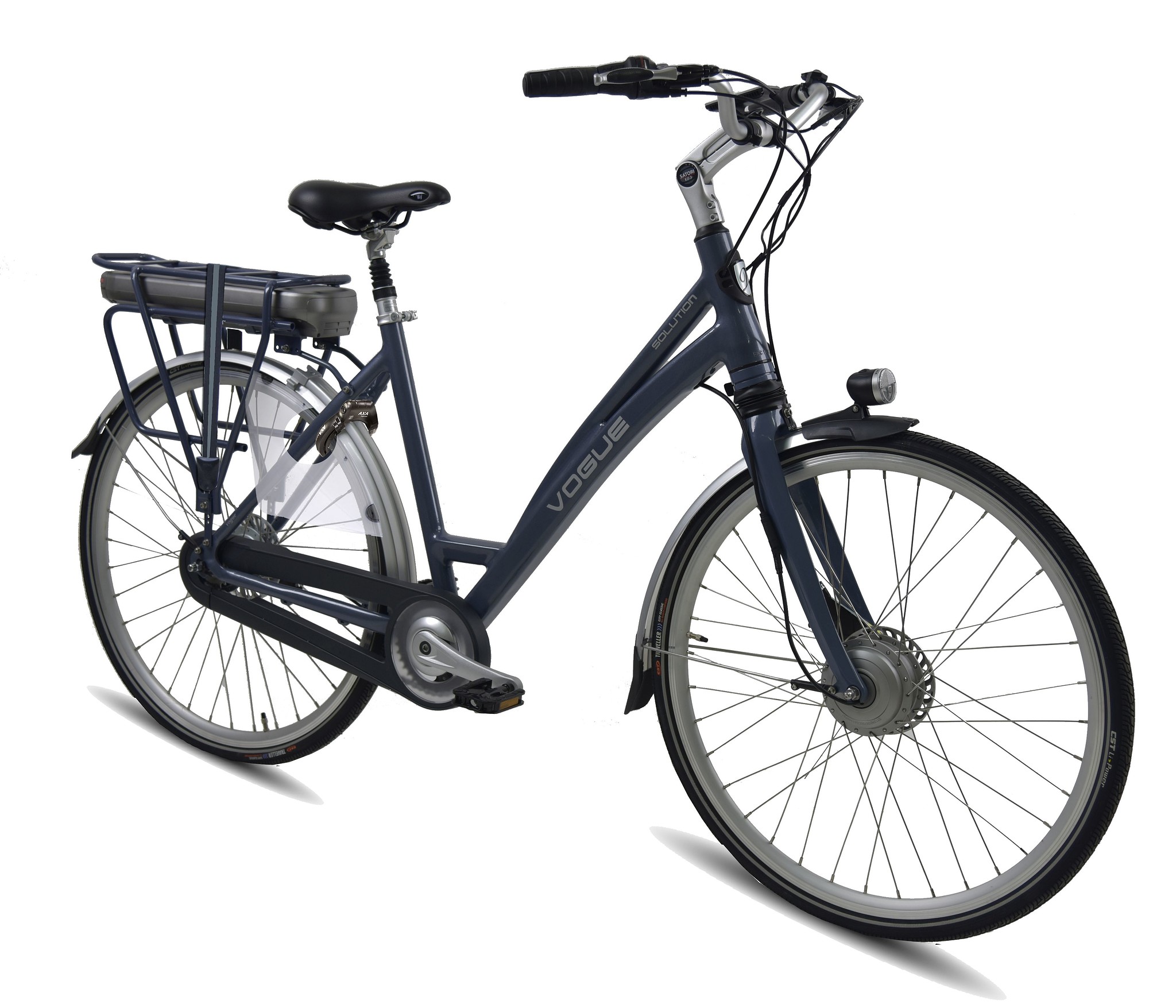 Vogue Elektrische fiets Solution Dames 51cm Mat zwart 480 Wh Mat zwart