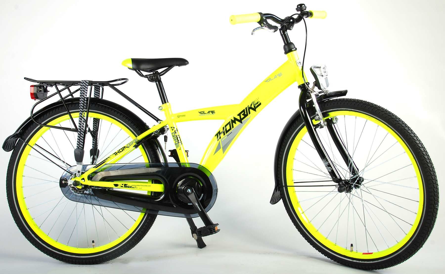 Volare Kinderfiets Thombike City 24 inch Neon geel Neon geel