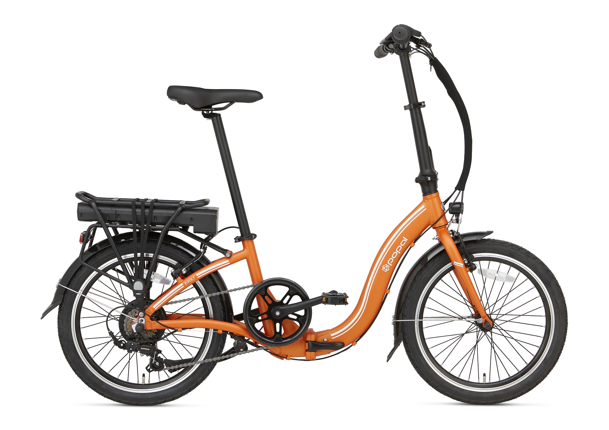 Popal Elektrische Vouwfiets E-Folt 1.0 20 inch Oranje 420 Wh Oranje