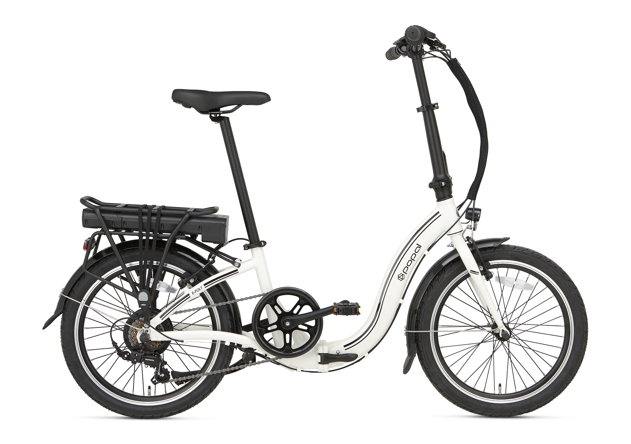 Popal Elektrische Vouwfiets E-Folt 1.0 20 inch Wit 420 Wh Wit