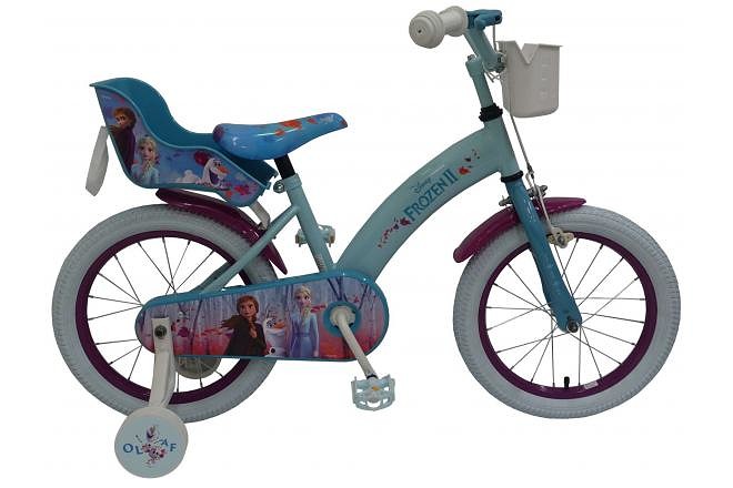 Disney kinderfets Frozen 16 inch Blauw  Blauw