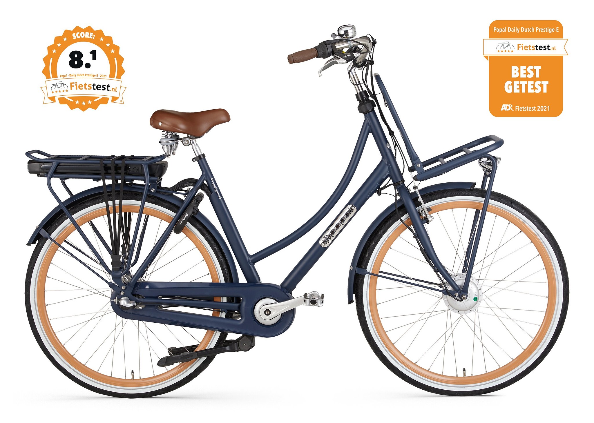 Popal Elektrische transportfiets daily dutch prestige-E N7 Dames... Blauw