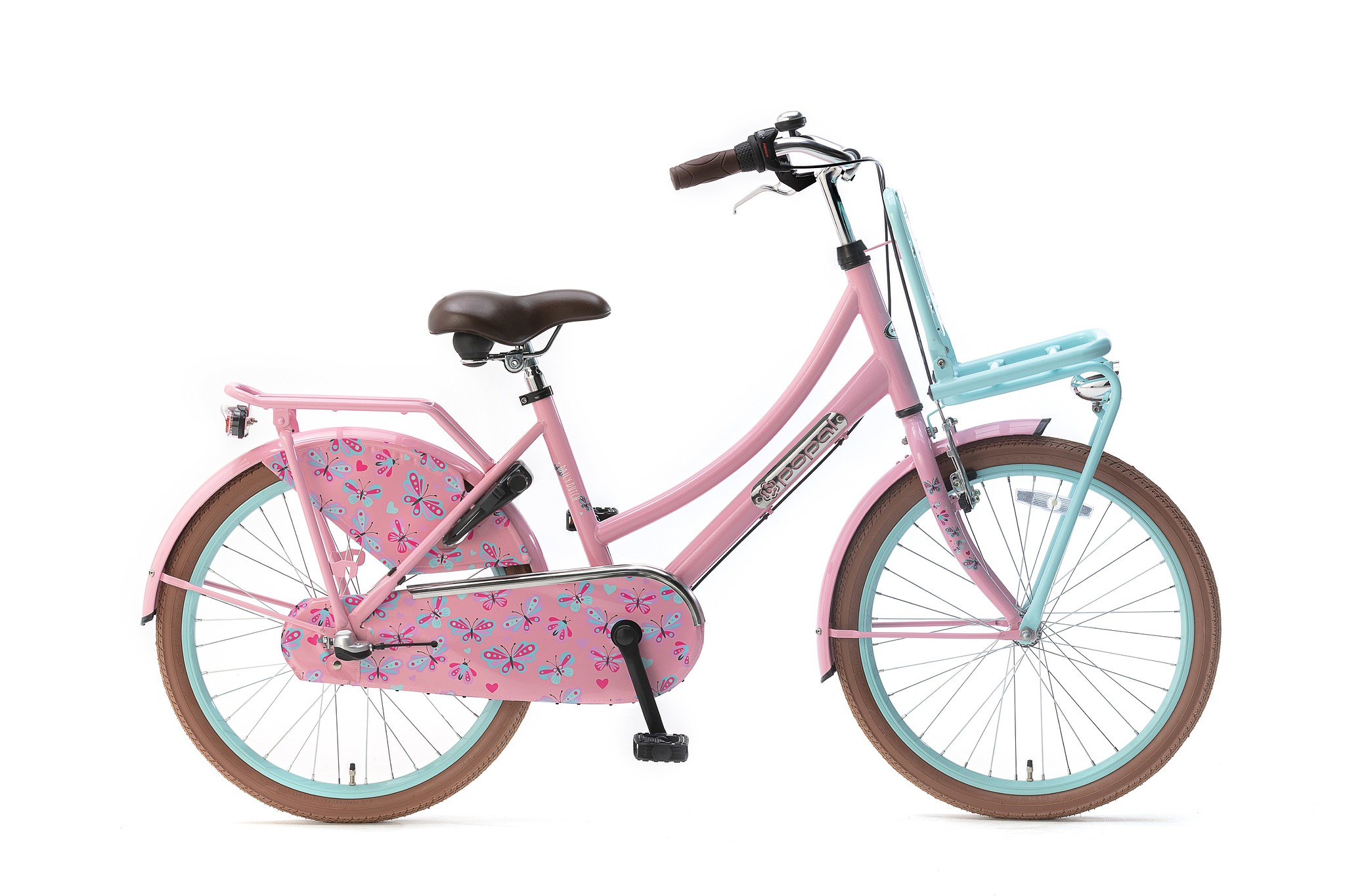 Popal Kinderfiets daily dutch basic plus 22 inch Roze  Roze