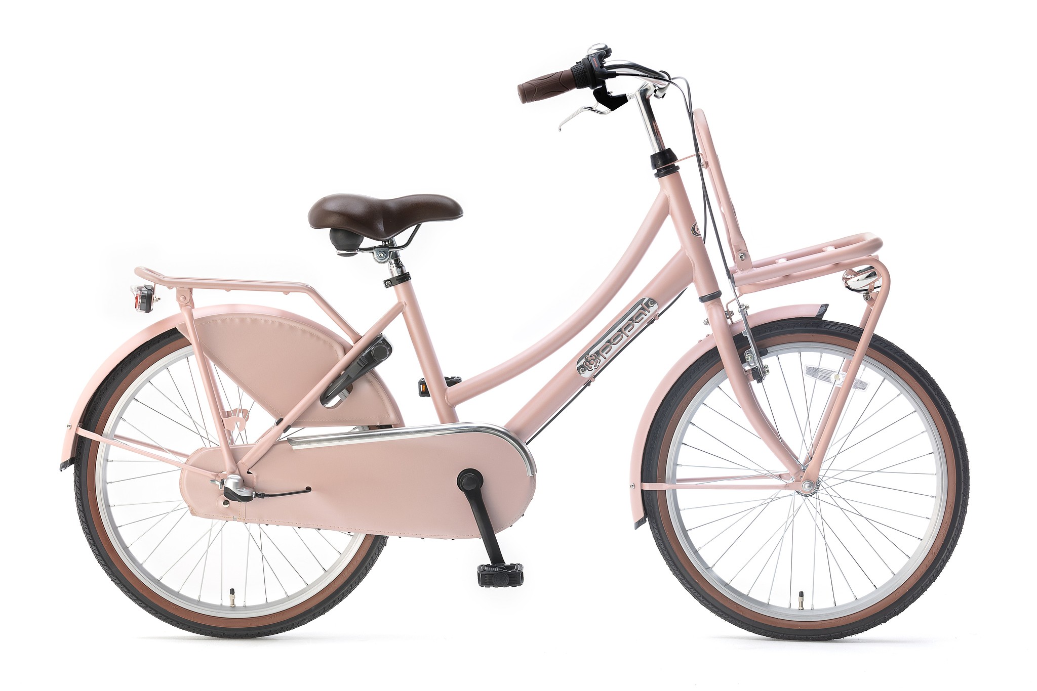 Popal Kinderfiets daily dutch basic plus 22 inch Roze  Roze