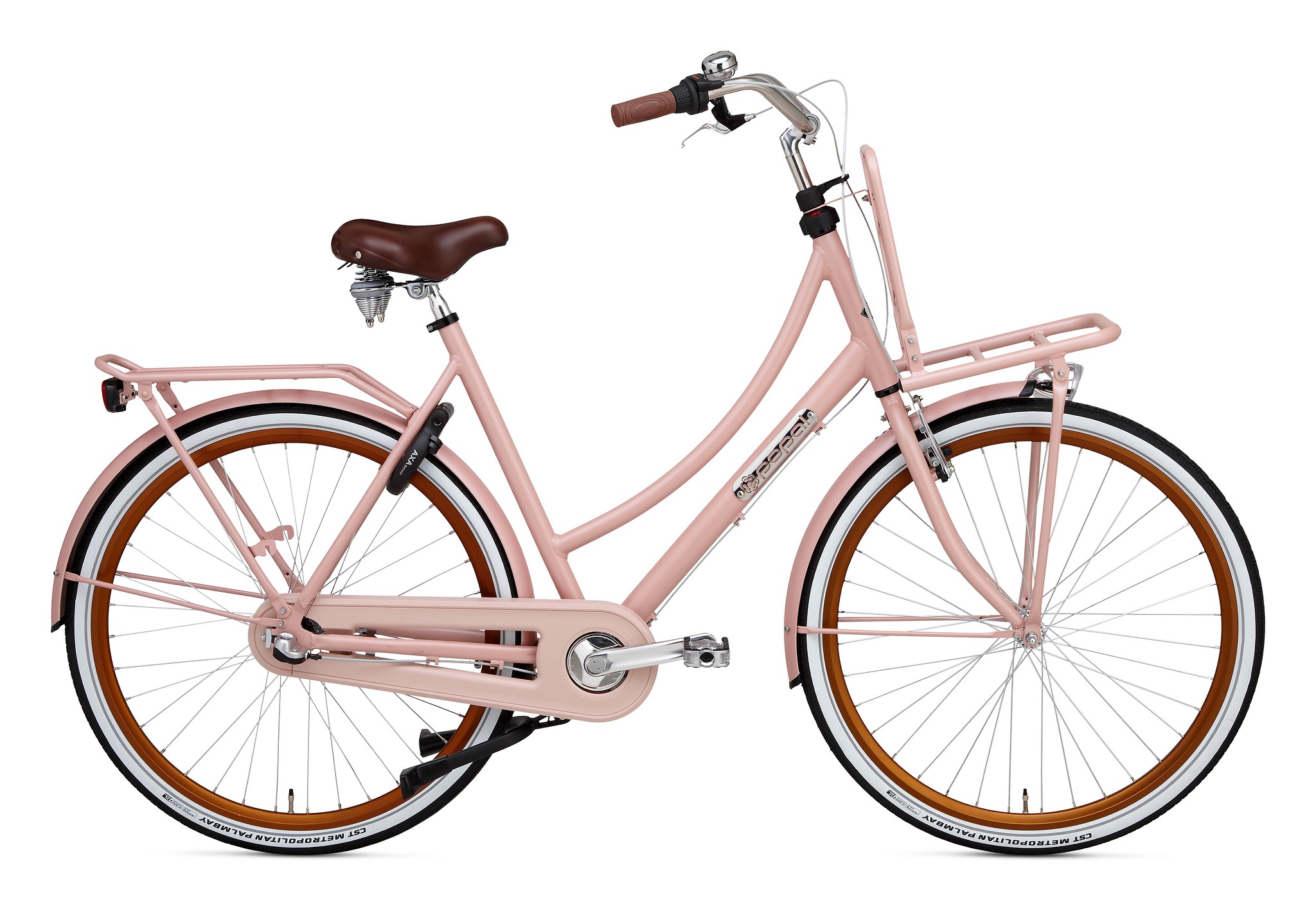 Popal Transportfiets daily dutch prestige N3 RN Dames 57 cm Roze  Roze