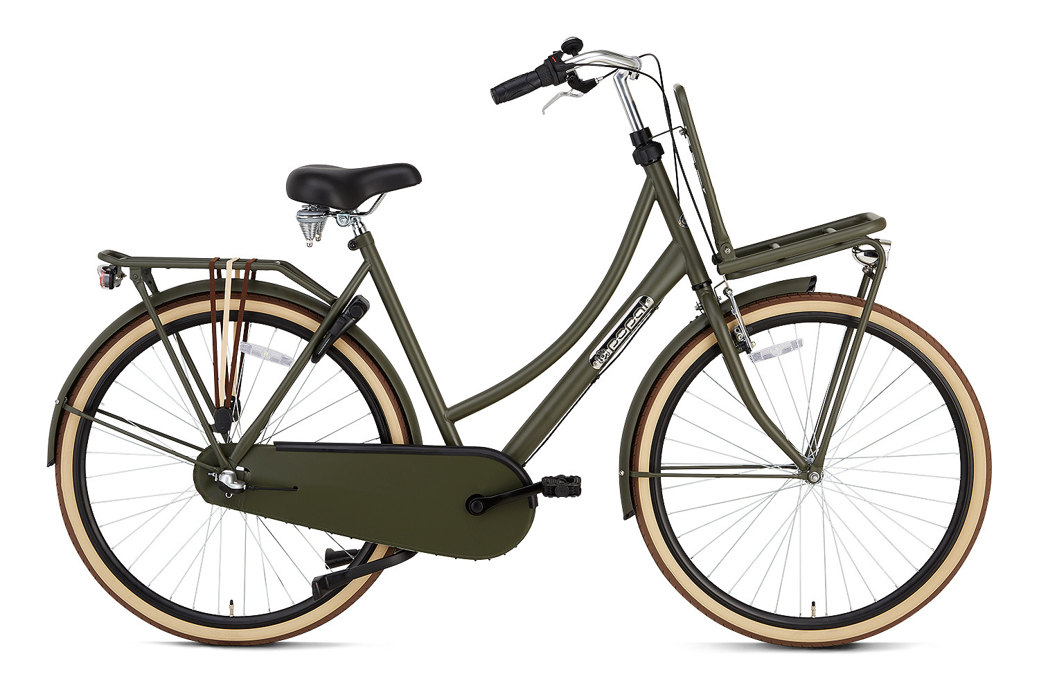 Popal Transportfiets daily dutch Basic plus Dames 57 cm Donker groen  Groen