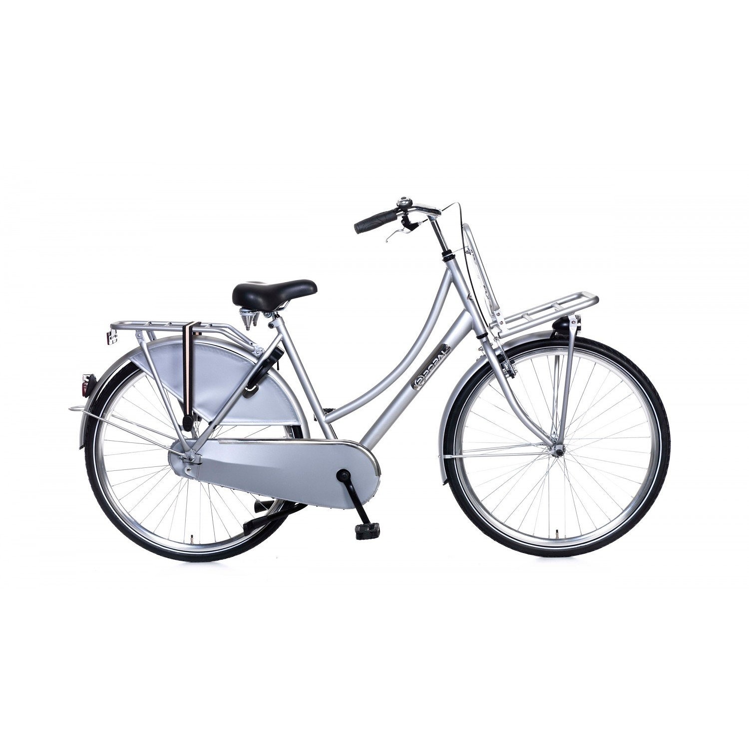 Popal Transportfiets daily dutch Dames 57 cm Zilver  Zilver