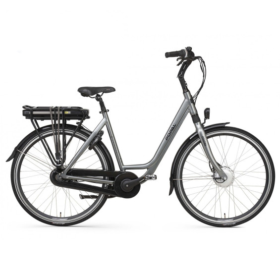 Popal Elektrische stadsfiets E-volution Dames 47cm Grijs 470 Wh Grijs
