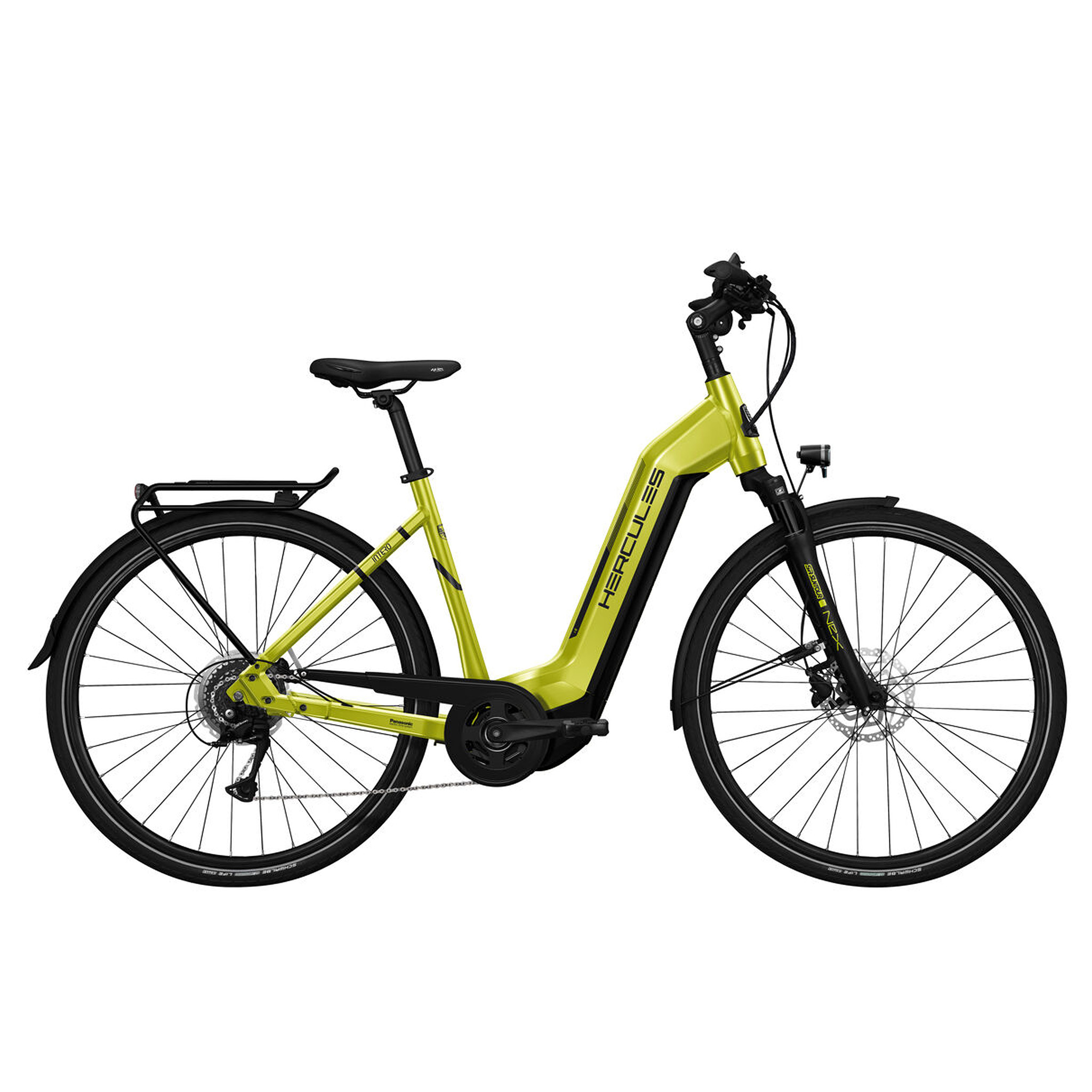 Hercules Elektrische stadsfiets Intero I-8 Dames 49 cm Groen 400 Wh Groen