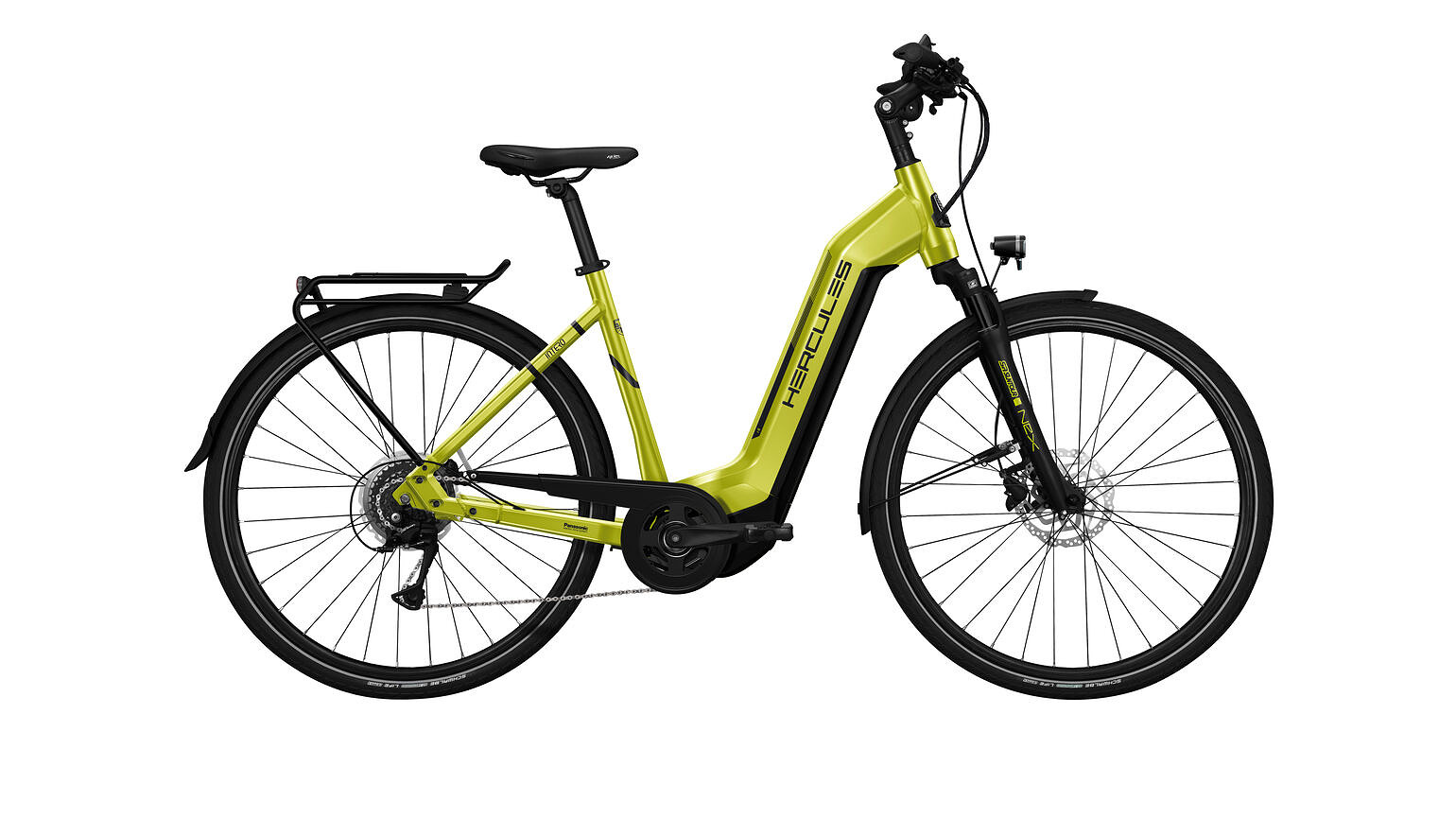 Hercules Elektrische stadsfiets Intero I-8 Dames 53 cm Groen 400 Wh Groen