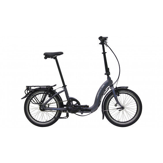 Hercules Vouwfiets Versa 20 inch N7 Antraciet Grijs