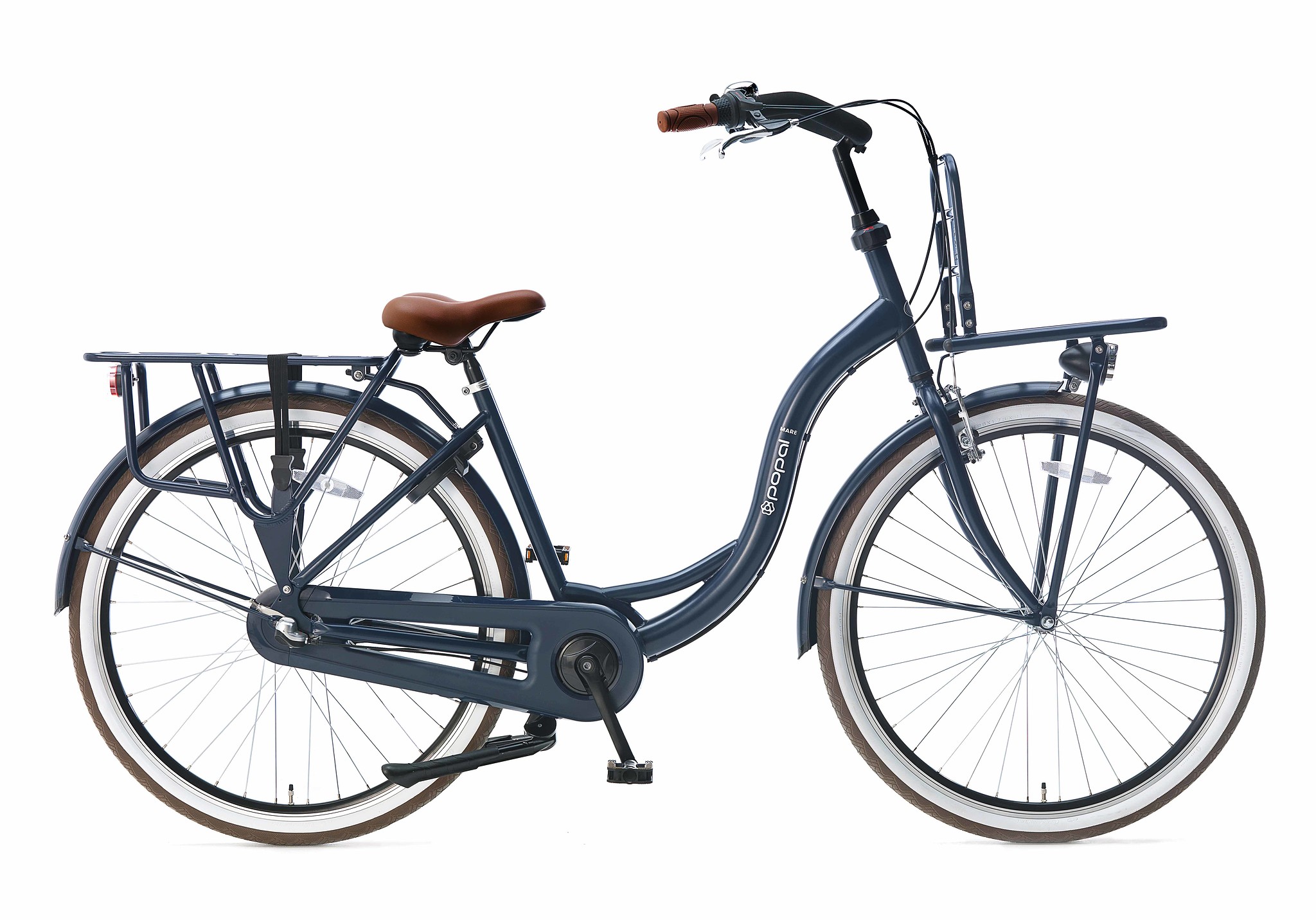 Popal Moederfiets Mare 47 cm Blauw Blauw