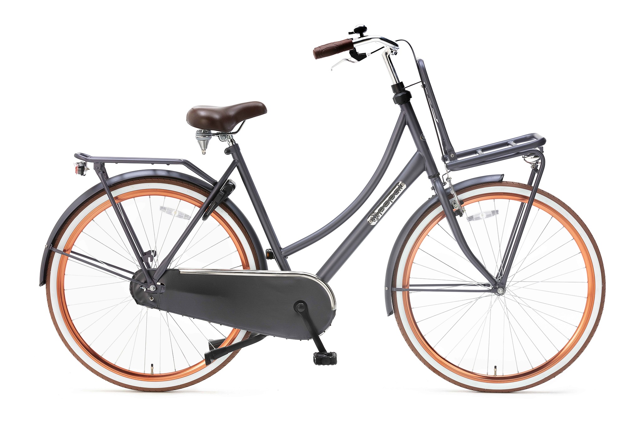 Popal Transportfiets daily dutch Basic Dames 57 cm Blauw Blauw