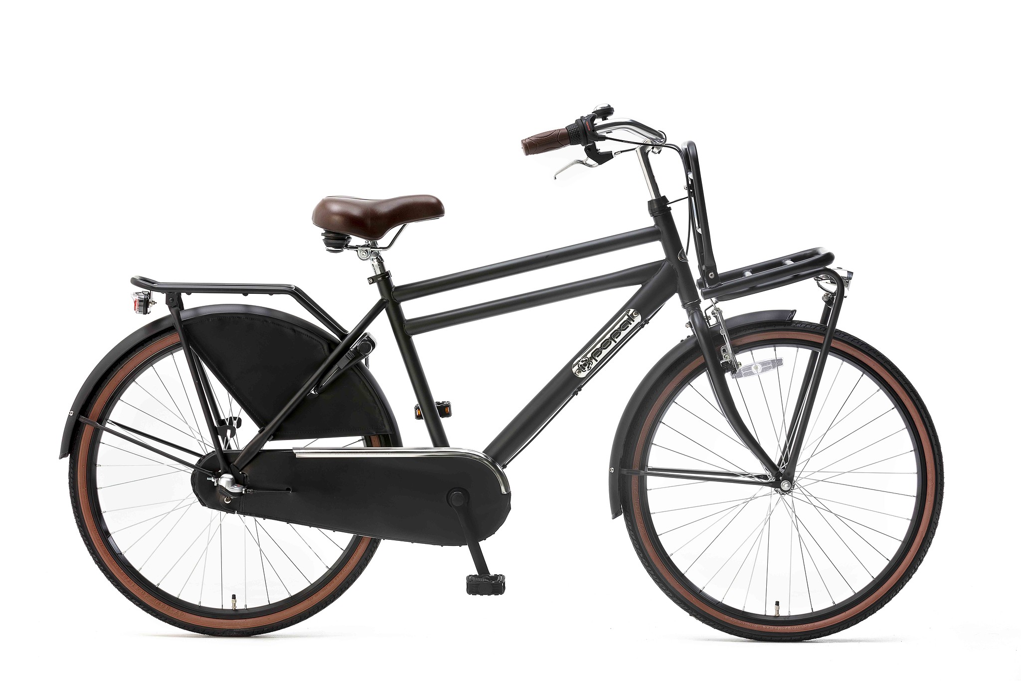 Popal Kinderfiets daily dutch Basic plus 26 inch Mat zwart Mat zwart