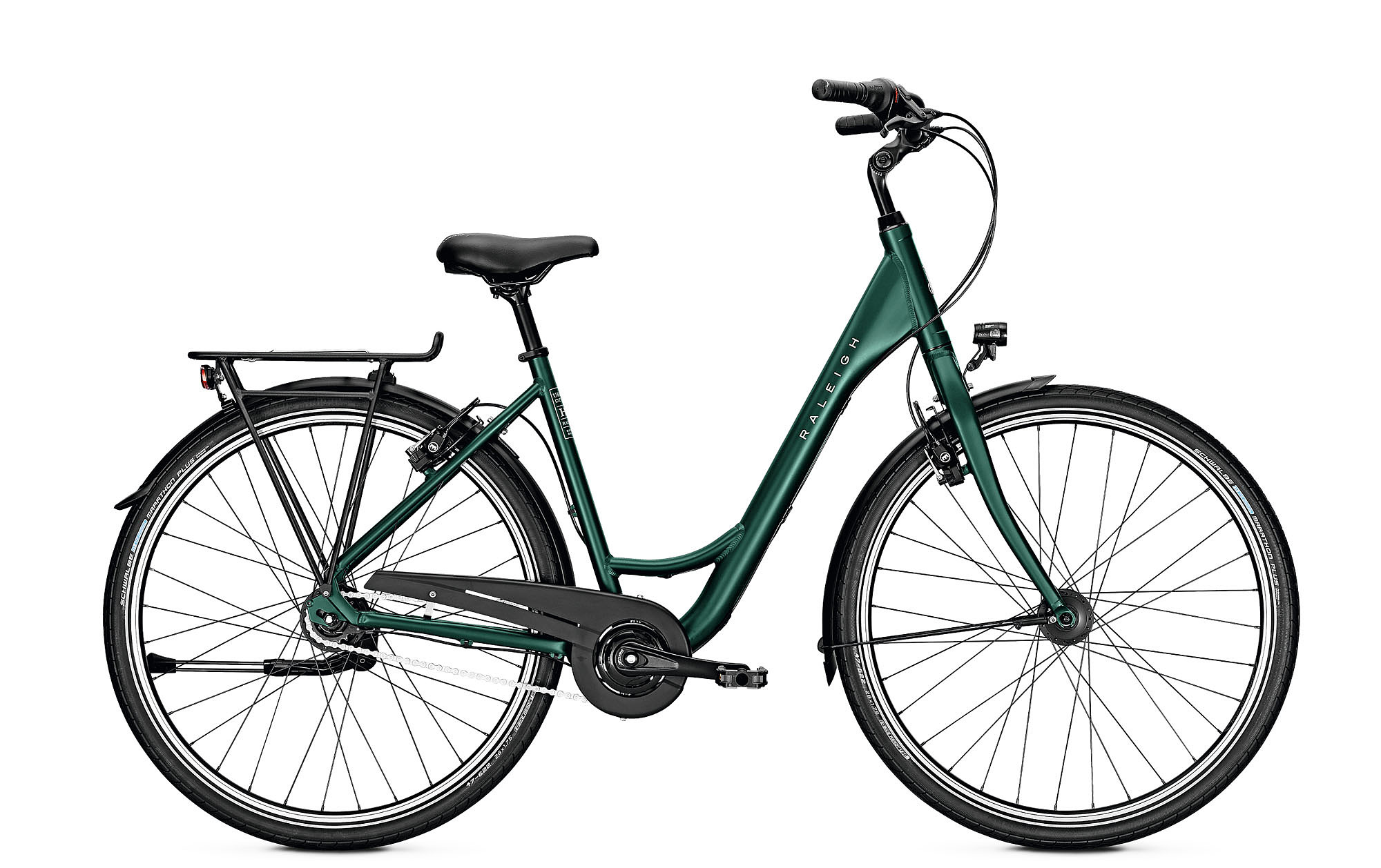 Raleigh Sportieve fiets Devon dames 45cm mat groen Groen