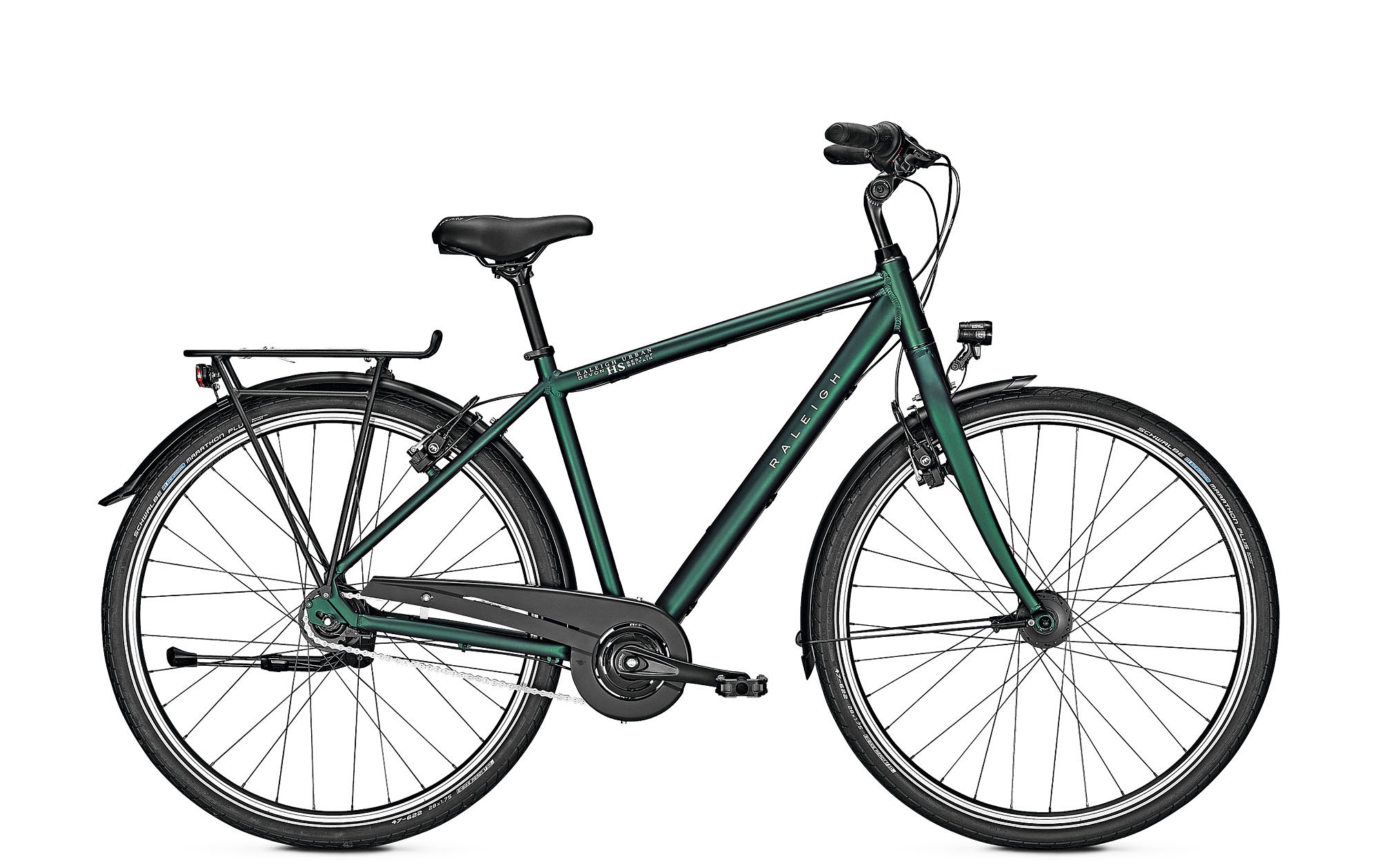 Raleigh Sportieve fiets Devon heren 55cm mat groen Groen