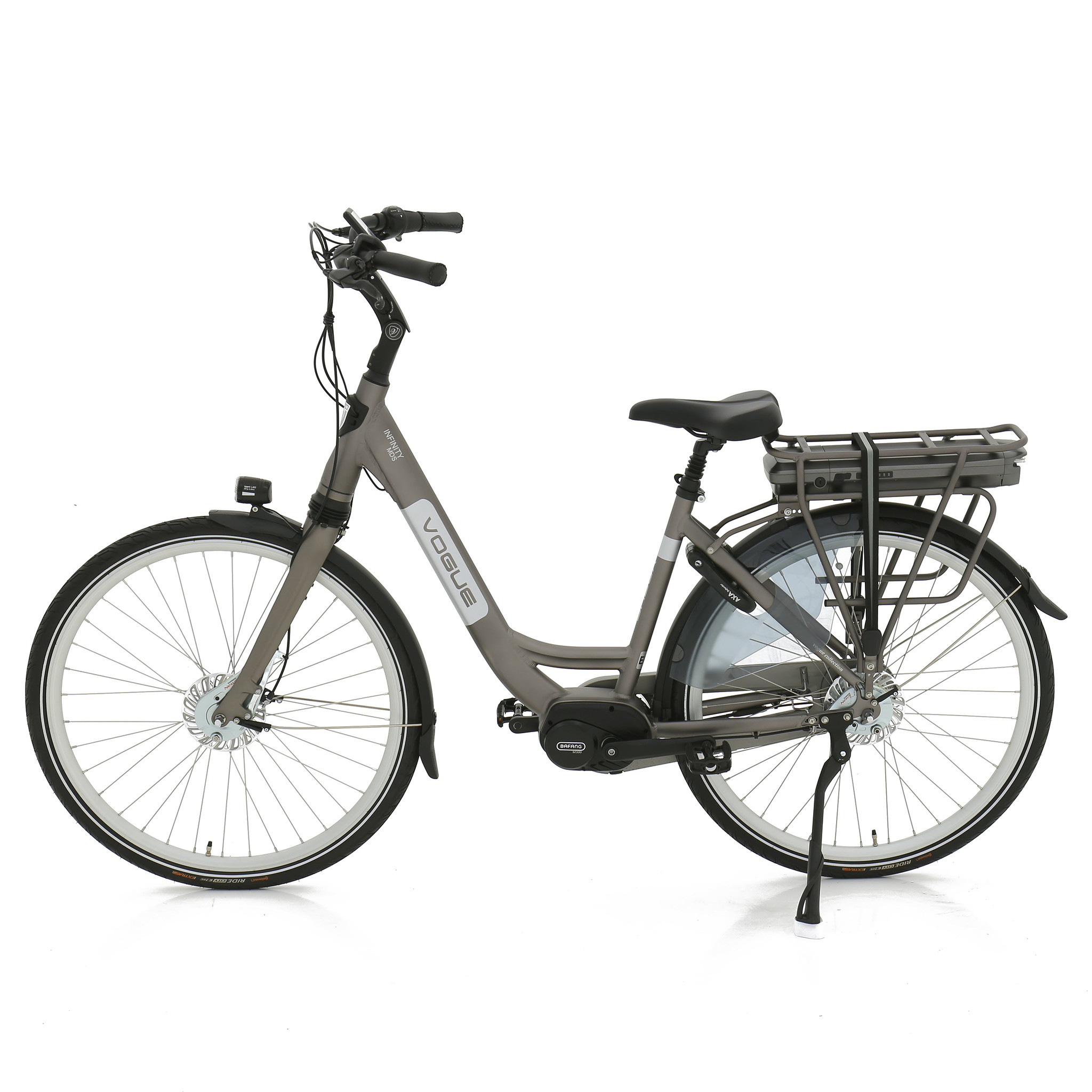 Vogue Elektrische fiets Infinity MDS Dames 48 cm Grijs 468 Wh Grijs