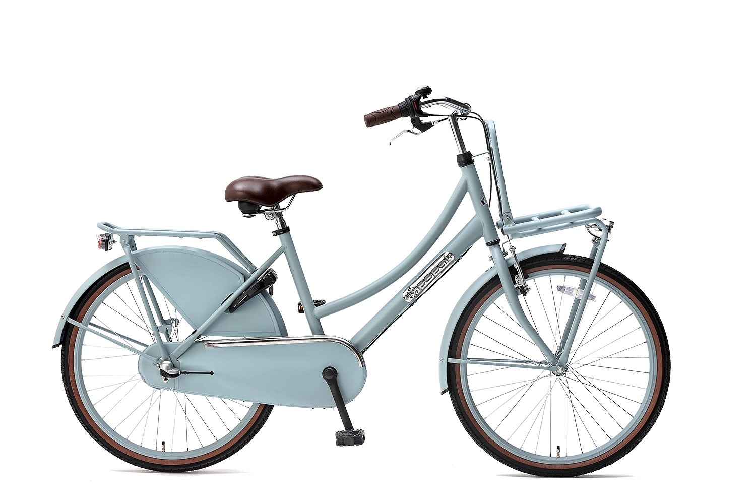 Popal Kinderfiets daily dutch Basic plus 24 inch Mat blauw  Blauw