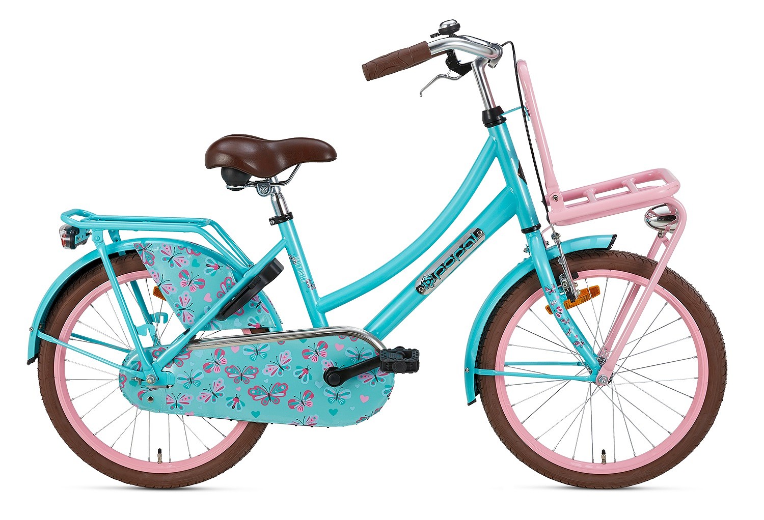 Popal Kinderfiets daily dutch Basic 20 inch Turquoise Turquoise