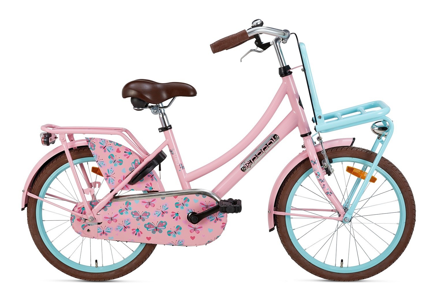 Popal Kinderfiets daily dutch Basic 20 inch Roze  Roze