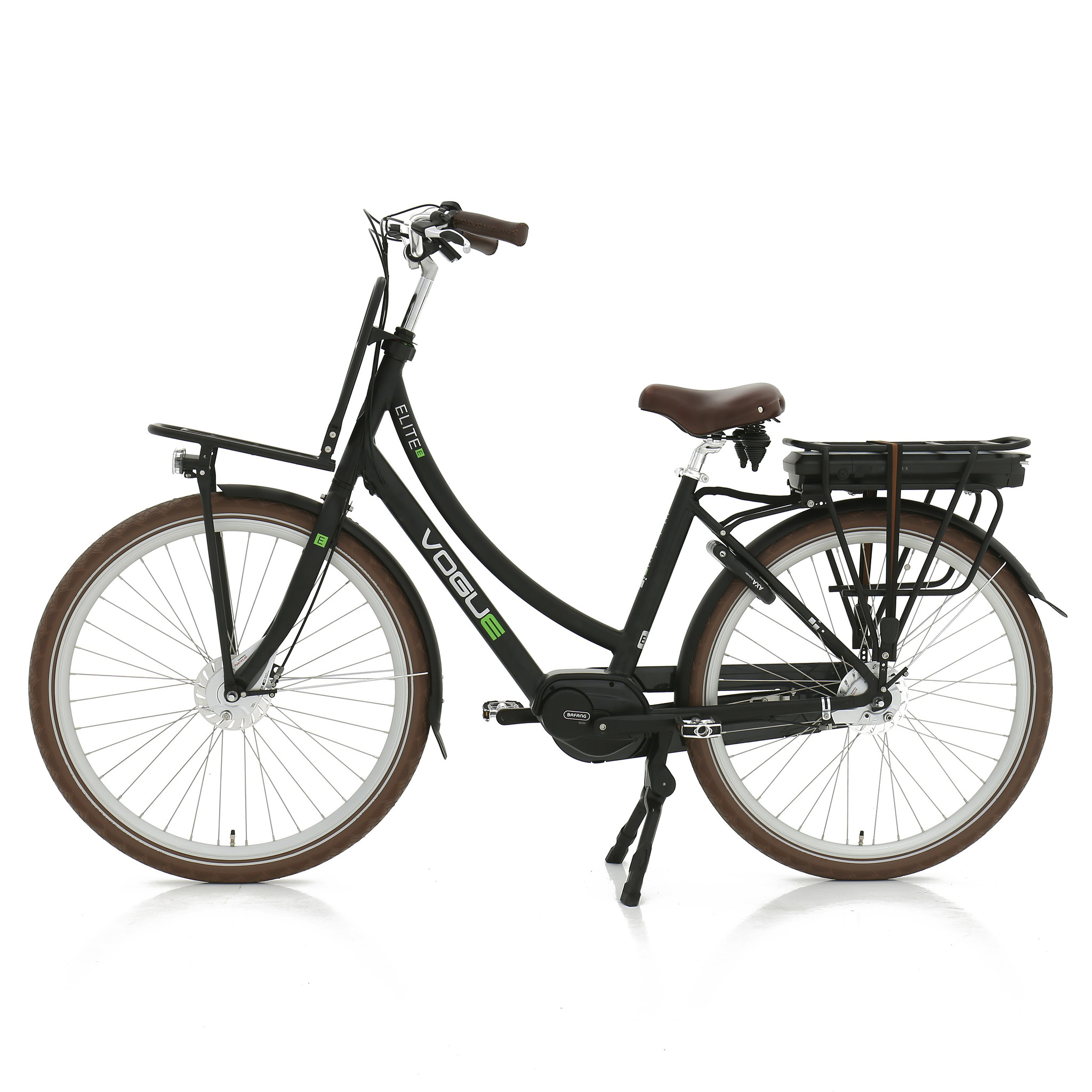 Vogue Elektrische fiets Elite MDS Dames 50 cm Zwart 468 Wh Zwart