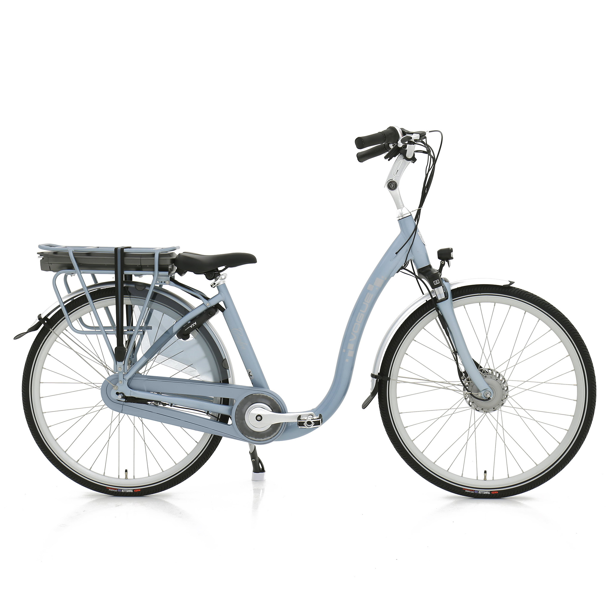 Vogue Elektrische fiets Comfort Dames 46 cm Blauw 468 Wh Blauw