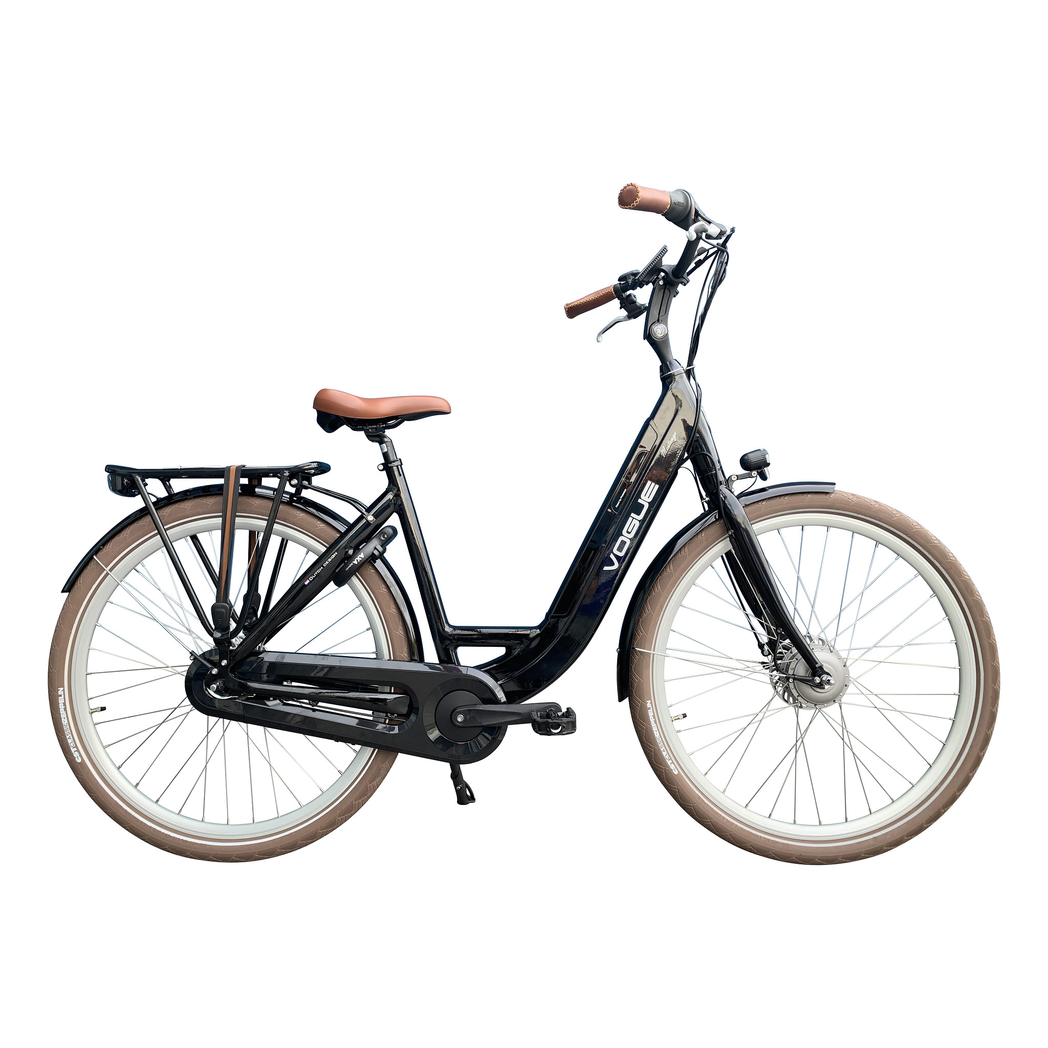 Vogue Elektrische fiets Mestengo Dames 51 cm Zwart 468 Wh Zwart