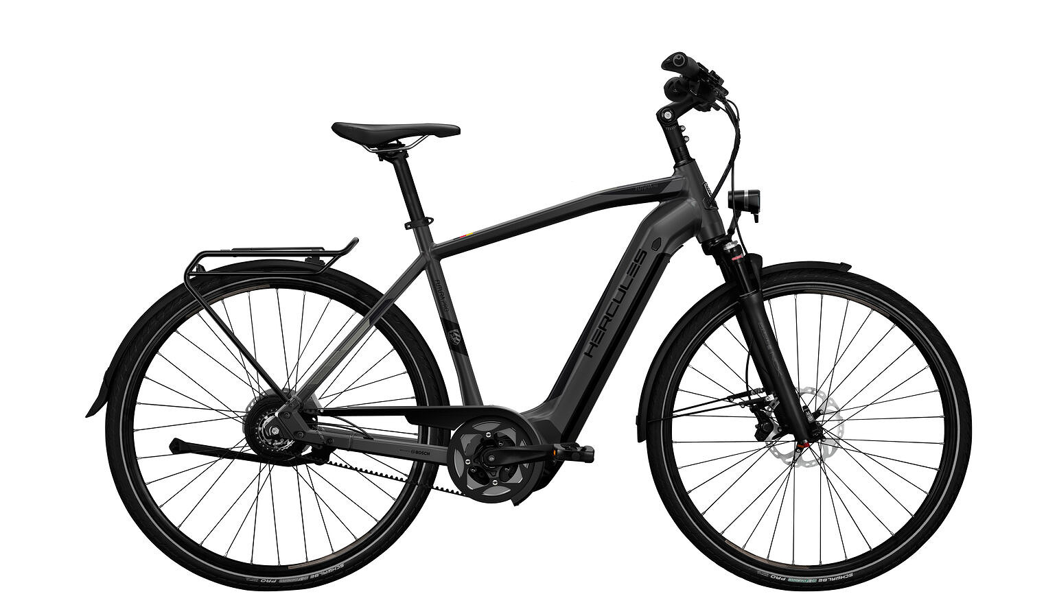 Hercules Elektrische stadsfiets Futura Pro I-F14 Heren 61 cm... Grijs