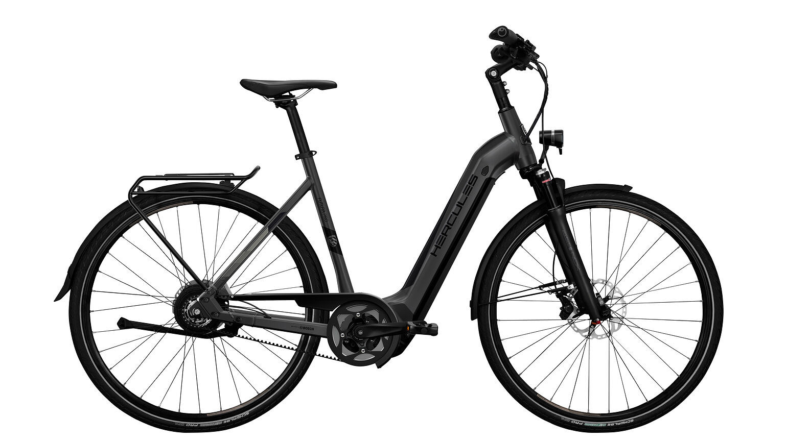 Hercules Elektrische stadsfiets Futura Pro I-F14 Dames 53 cm... Grijs