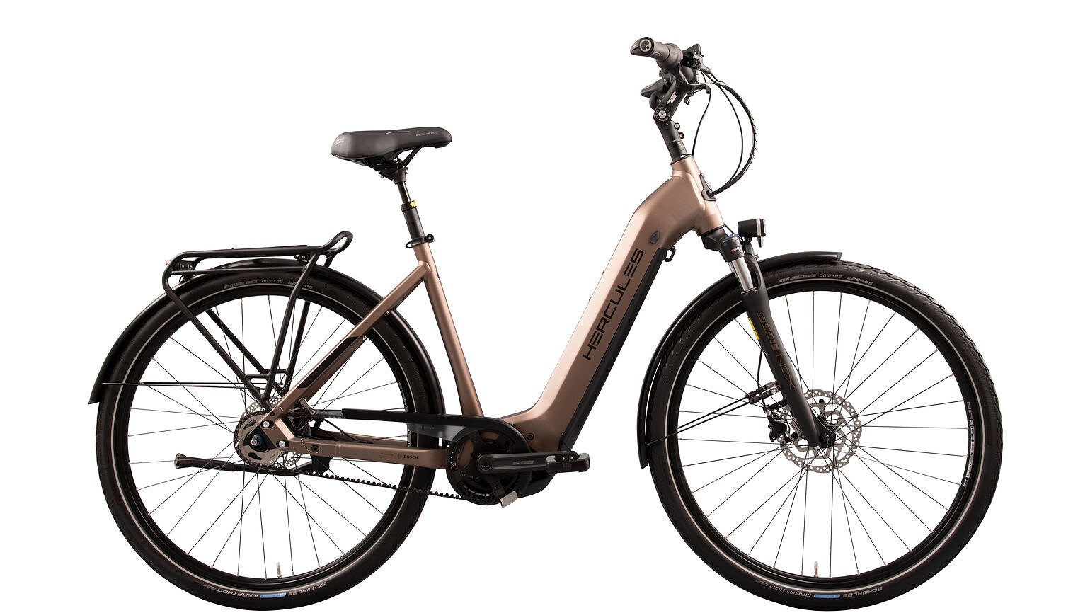 Hercules Elektrische stadsfiets Futura Comp I-F5 Dames 45 cm Bruin... Bruin