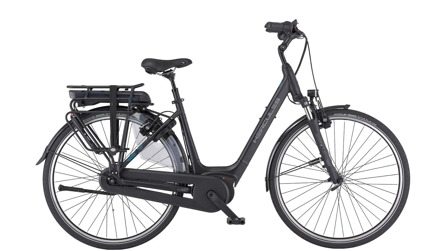 Hercules Elektrische stadsfiets Montfoort F7 Dames 55 cm Mat zwart... Mat zwart