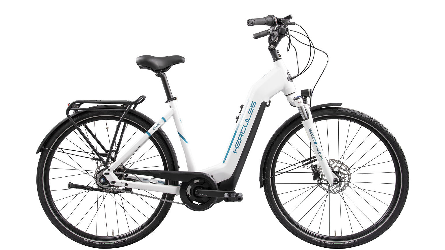 Hercules Elektrische stadsfiets Intero I-R8 Dames 57 cm Wit 600 Wh Wit