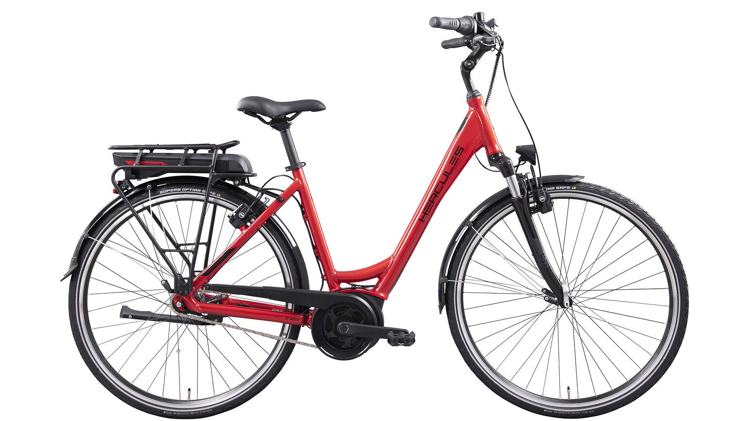 Hercules Elektrische stadsfiets Robert/a R7 Active Plus Dames 50... Rood