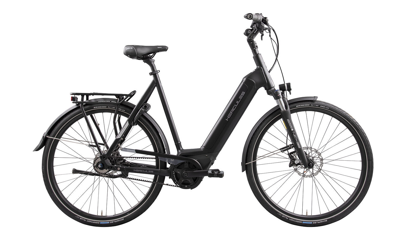 Hercules Elektrische stadsfiets E-Imperial I-R5 Dames 49 cm Mat... Mat zwart