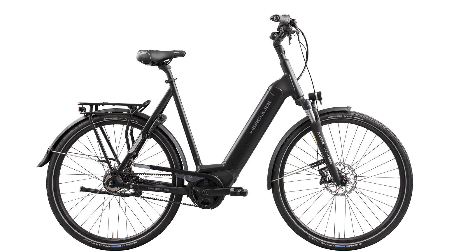 Hercules Elektrische stadsfiets E-Imperial I-R5 Dames 61 cm Mat... Mat zwart