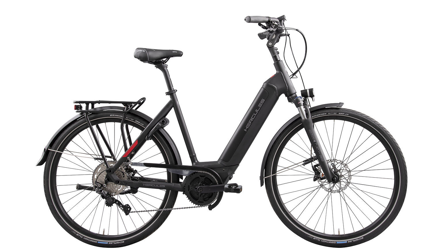 Hercules Elektrische stadsfiets E-Imperial I-10 Dames 45 cm Mat... Mat zwart