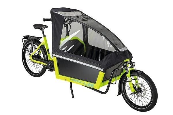 Hercules Elektrische bakfiets Cargo 51 cm Groen 1000 Wh Groen