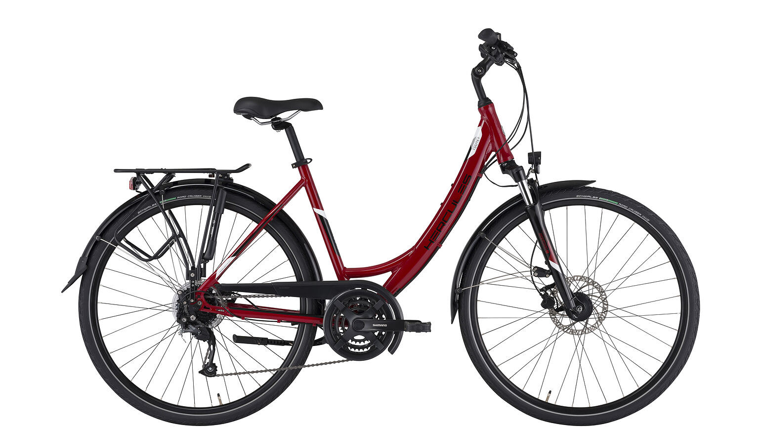 Hercules Sportieve fiets Sport Tourer Dames 46 cm Rood  Rood