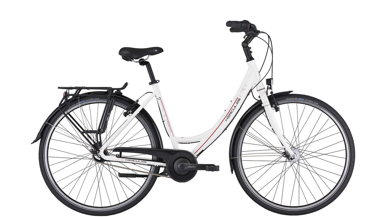 Hercules stadsfiets Valencia Lite R7 Dames Wit 43 cm Wit