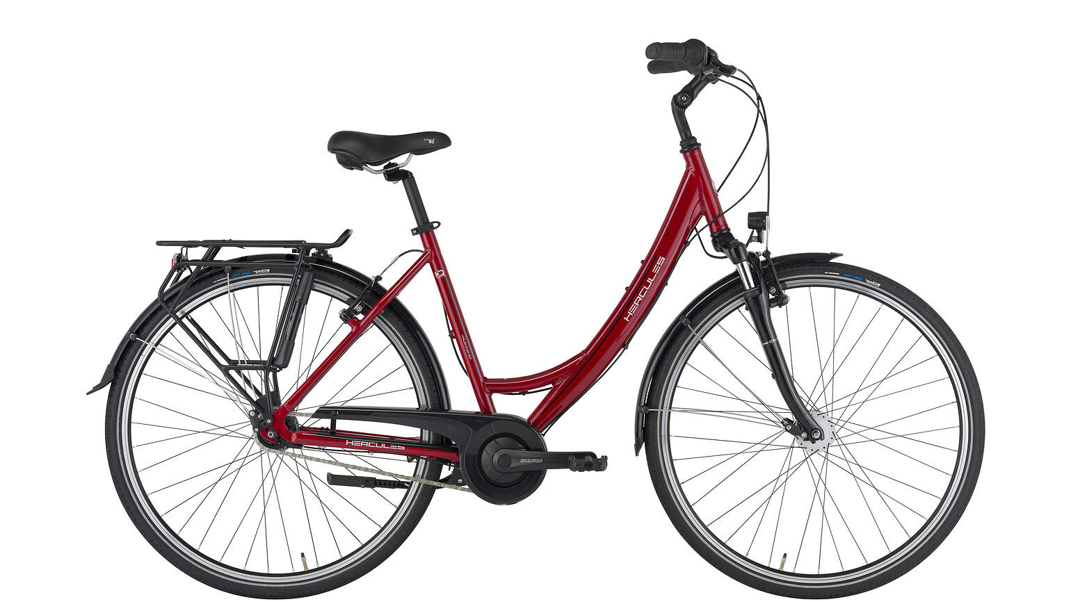 Hercules stadsfiets Valencia R7 Dames Rood 43 cm Rood