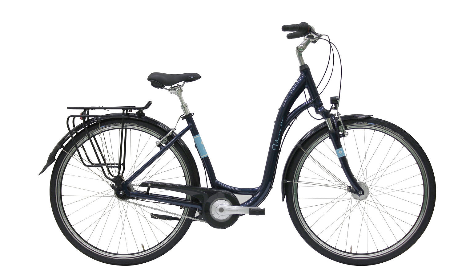 Hercules stadsfiets Uno R7 Dames Donker blauw 48 cm Blauw