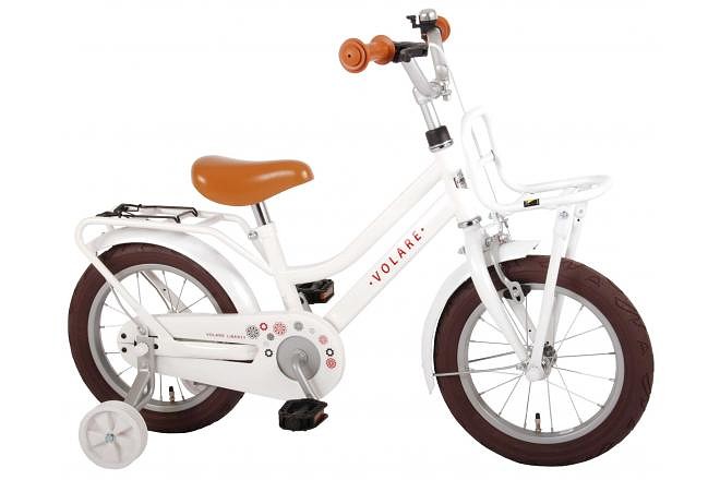 Volare Kinderfiets Liberty 14 inch Wit Wit