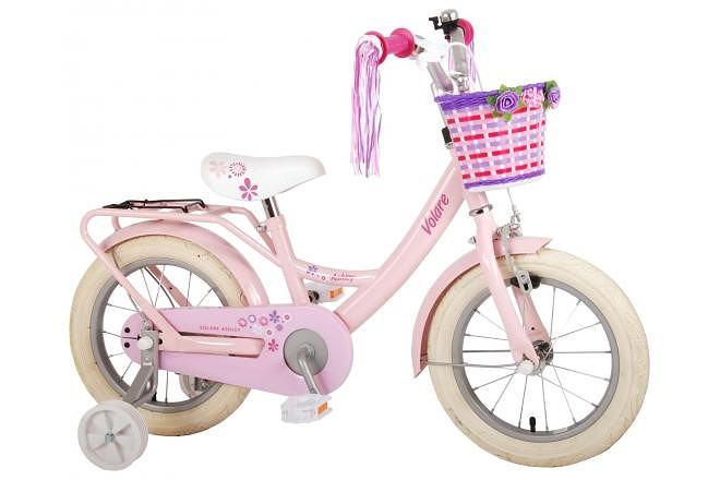 Volare Kinderfiets Ashley 14 inch Roze Roze