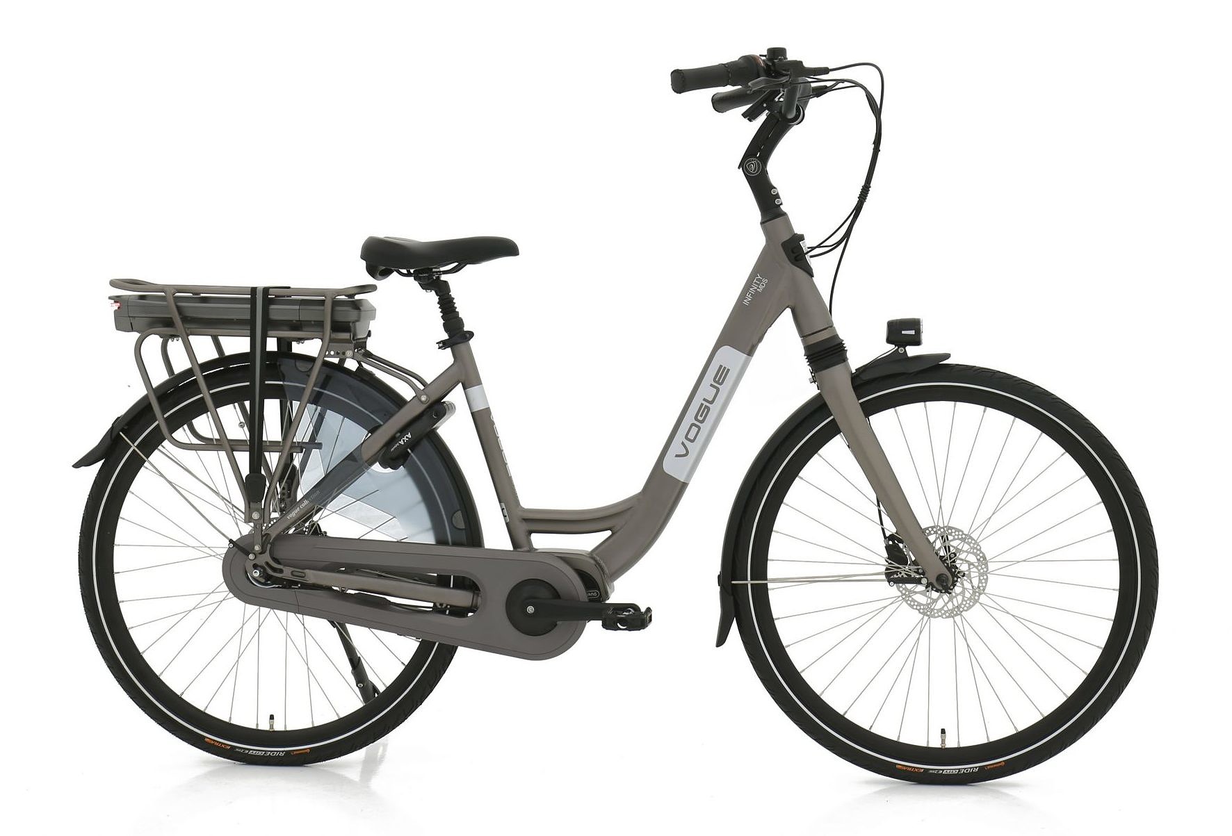 Vogue Elektrische fiets Infinity MDS Dames 53 cm Mat grijs 468 Wh  Mat grijs