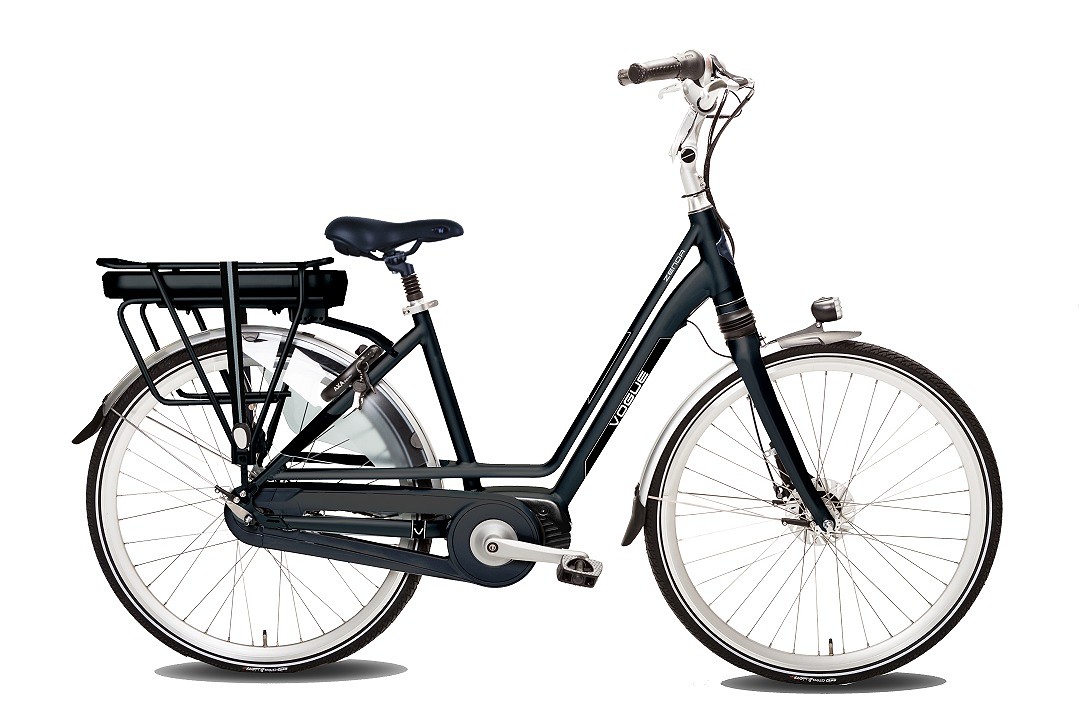 Vogue Elektrische fiets Zenda Dames 51 cm Mat zwart 468 Wh Mat zwart