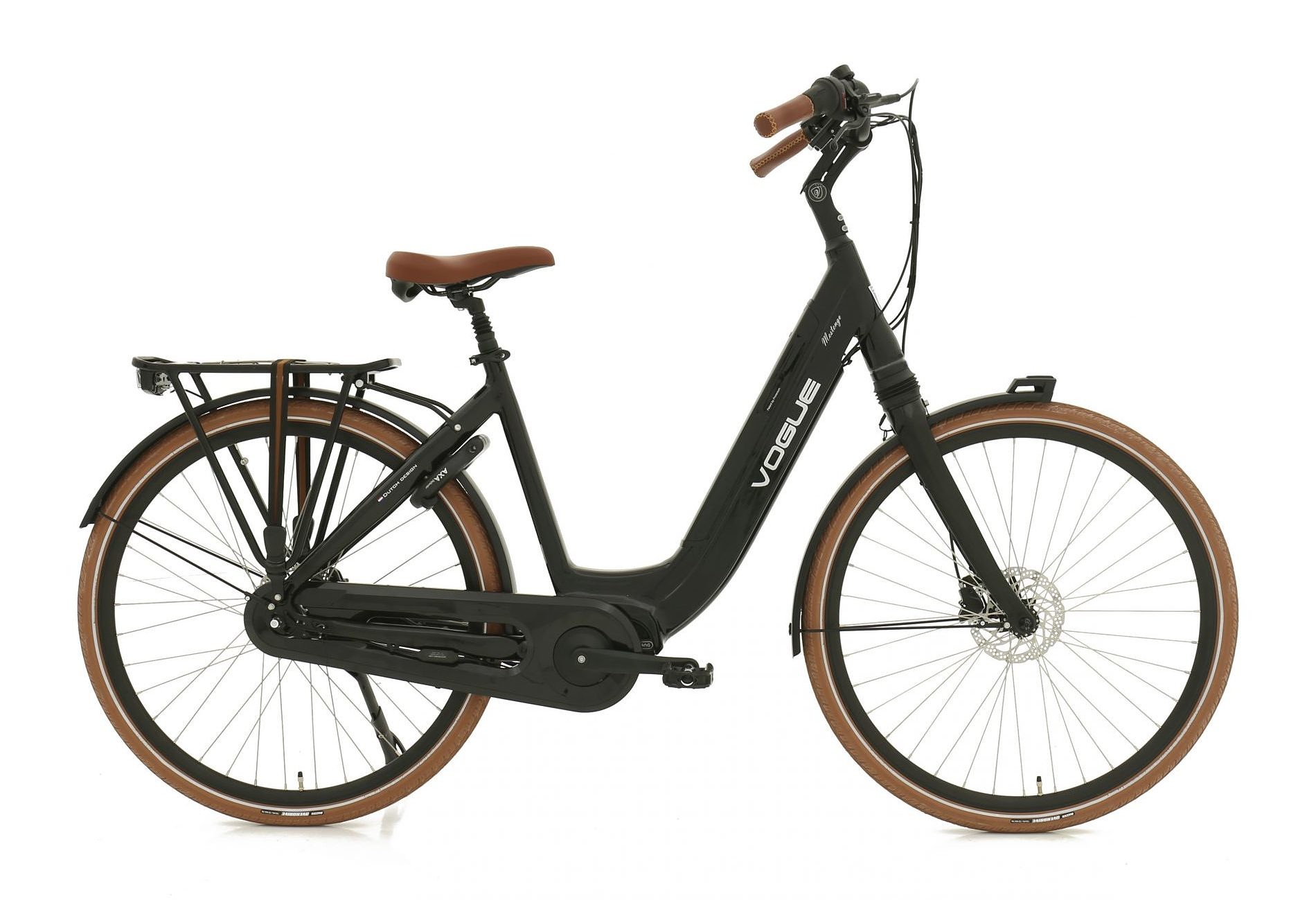 Vogue Elektrische fiets Mestengo M200 Dames 50 cm Zwart 504 Wh Zwart