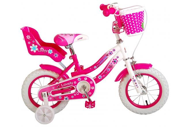 Volare Kinderfiets Lovely 12 inch Roze Roze